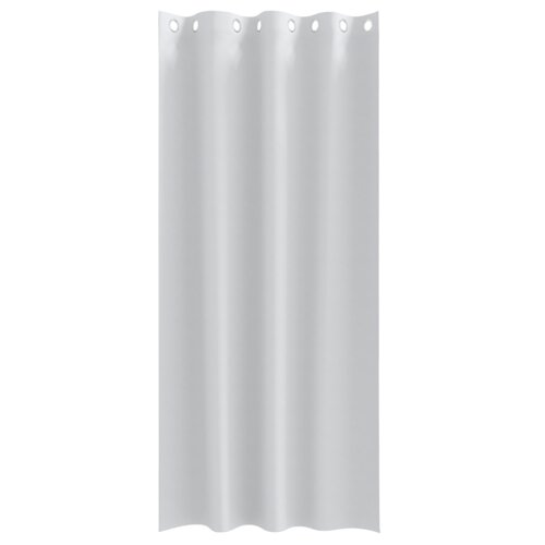 VidaXL Zavjese sa zavjesama 2 pcs Svijetlo siva 245 x 140 cm Poliester Slike