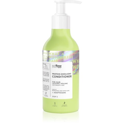 SoFlow Low Porosity Conditioner balzam za lase brez volumna 400 ml Slike