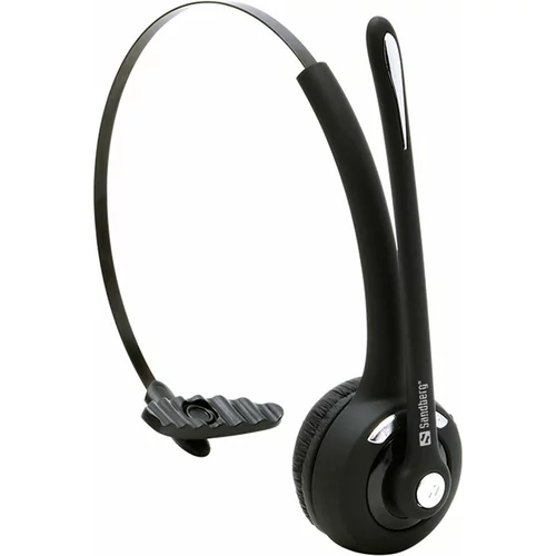 Sandberg naglavne slušalke z mikrofonom bluetooth office headset mono, brezžične