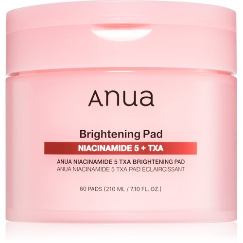 Anua Niacinamide 5% + TXA Brightening Pad tonizirajoče blazinice za osvetljevanje kože in hidratacijo 60 kos Slike