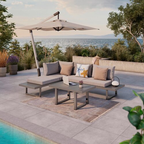 Ambia Garden LOUNGE GARNITURA jeklo Cene