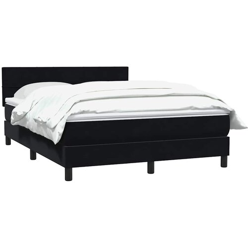 Box spring krevet s madracem crni 160x210 cm bar&amp;scaron;unasti Slike