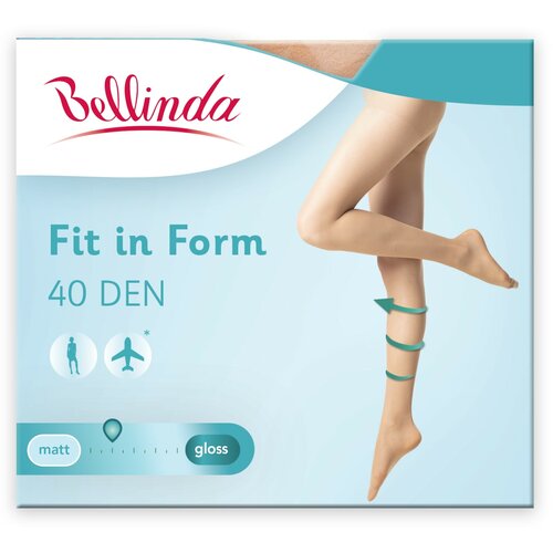 Bellinda FIT IN FORM 40 DEN - Forming tights - black Cene