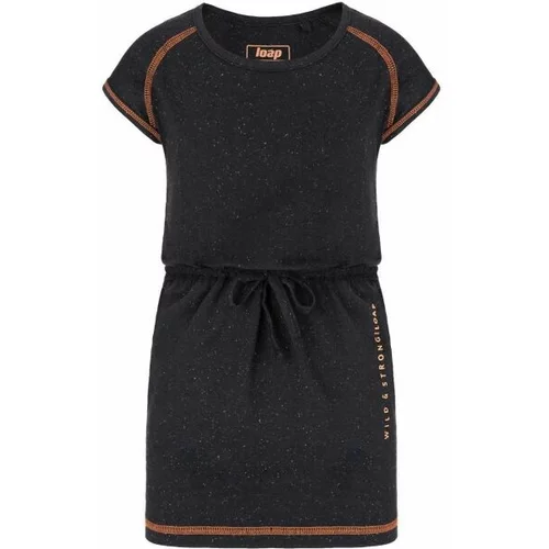 LOAP BUGGI Sportska haljina za djevojčice, crna, veličina