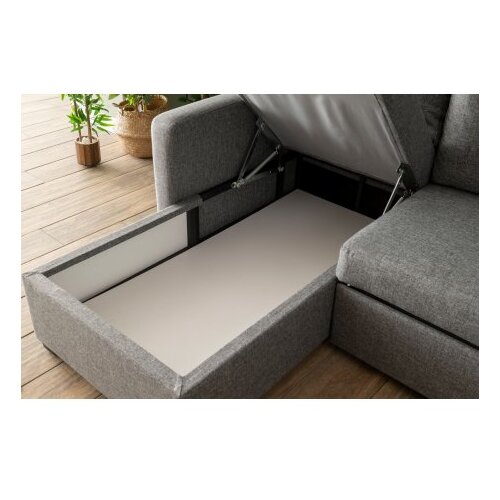 Atelier Del Sofa Corner granit Kado, svijetlo siva Slike
