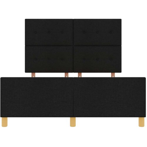  Krevetna Okvir Crna 140x200 cm Tkanina Slike