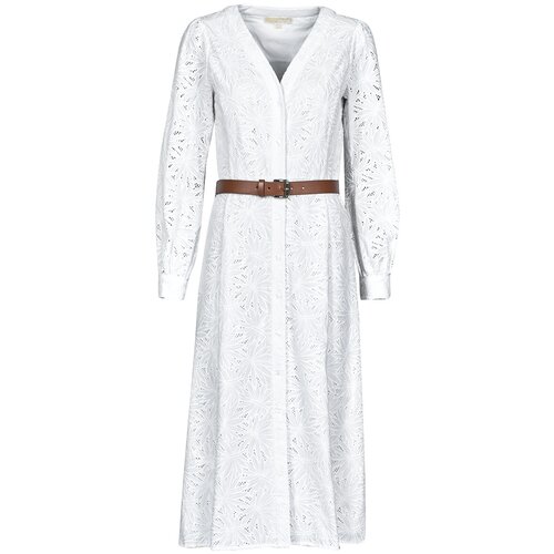 Michael Kors PALM EYELET KATE DRESS Bijela Cijene