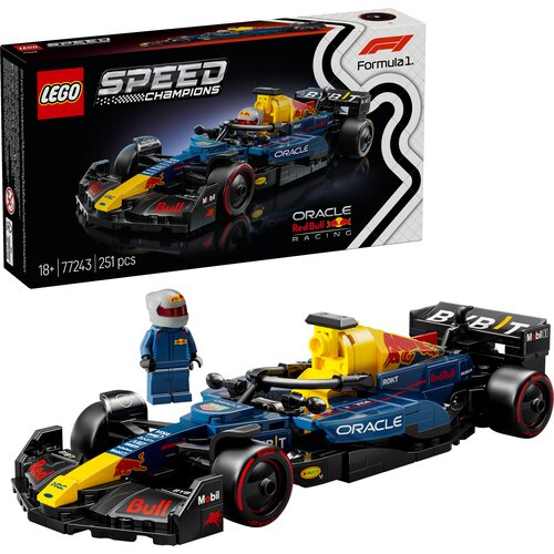 Lego Speed Champions Oracle Red Bull Racing RB20 F1 Race Car &amp;scaron;tevilka 77243 Slike