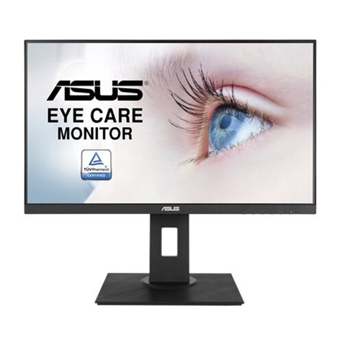 Asus Monitor 60,5 cm (23,8&amp;quot;) VA24DQLB 1920x1080 75Hz IPS 5ms VGA HDMI DisplayPort 1/2xUSB2.0 pivot zvočniki sRGB100% AdapiveSync Slike