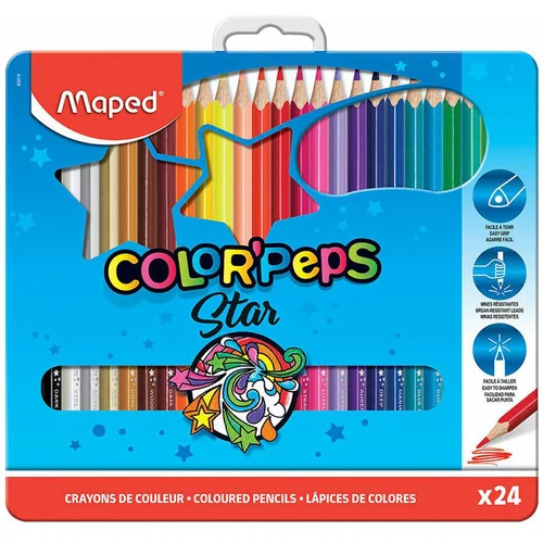 Maped Barvice Color&apos;peps, 24 kosov