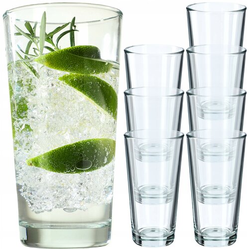 KADAX kozarci 340 ml za pijače, pijače, komplet za vodo, komplet 8 kozarcev, (5000351635) Cene