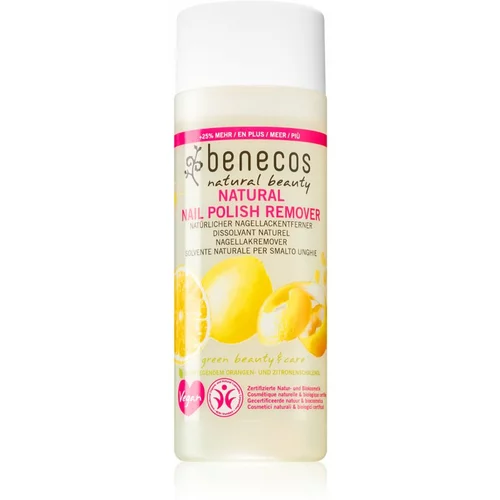 Benecos Natural Beauty sredstvo za skidanje laka s noktiju bez acetona 125 ml