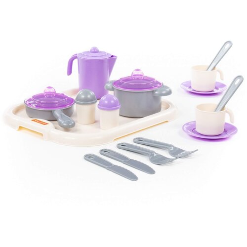 Polesie igračka kuhinjski set sa poslužavnikom 54807 Slike