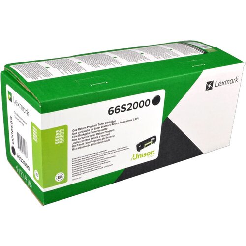 Lexmark Toner 66S2000 (črna), original Cene