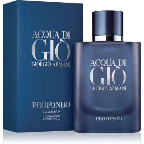 Giorgio Armani Acqua di Gi&amp;ograve; Profondo parfumska voda 75 ml za mo&amp;scaron;ke Slike