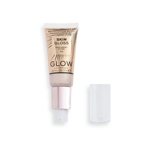 Revolution kremni osvetljevalec - Glow Face & Body Gloss - Ice Cene