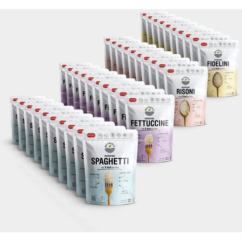 Nutrifit Spaghetti, Fettuccine, Risoni, Fidelini 40 komada Slike