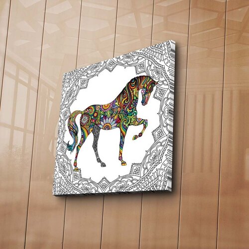 Wallity Slika BOYA-11, 45x45 cm Cene