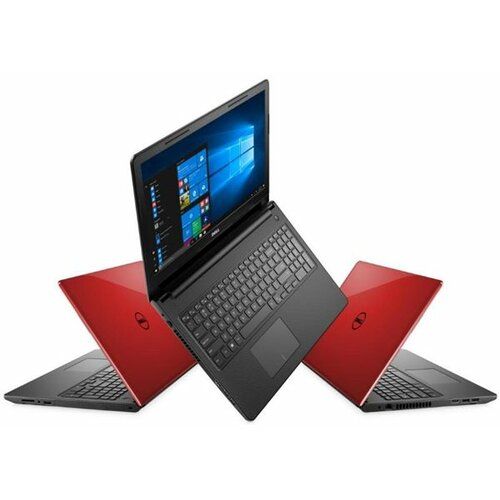 Dell Inspiron 15 (3567) 15.6'' Intel Core i3-6006U 2.0GHz 4GB 1TB 4-cell ODD crveni Ubuntu 5Y5B (NOT10915) laptop Slike