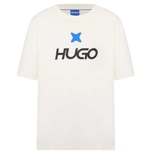 Hugo bela logo majica Cene
