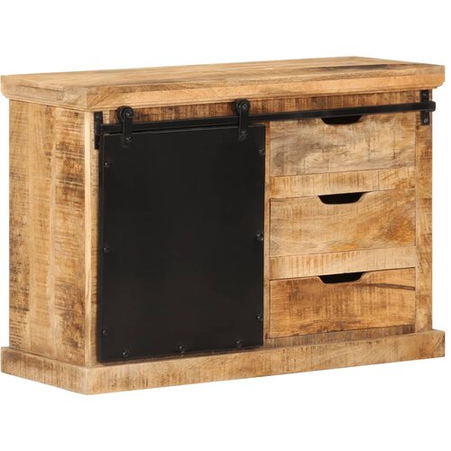VidaXL Komoda 80 x 30 x 55 cm od masivnog grubog drva manga Slike