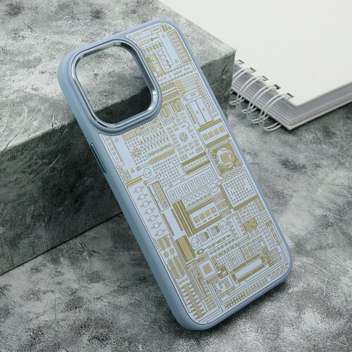 Futrola machinery za iphone 14 pro max (6.1) plava Slike