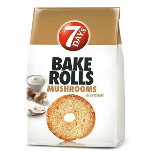 7 Days bake rolls hleb sa pecurkama 80G Cene