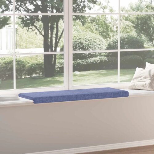  Jastučić za klupu Tkanina Traper plava Dubina 35 cm - Trapere plave boje 110 x 38 x 6 5 cm Cene