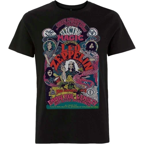 Led Zeppelin Košulja Full Colour Electric Magic Unisex Black XL