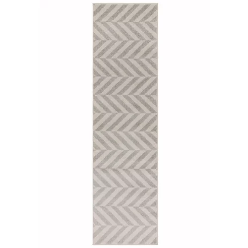 Asiatic Carpets Svijetlo sivi tepih staza 66x240 cm Muse –