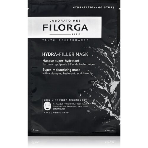 Filorga HYDRA-FILLER MASK vlažilna maska za obraz z gladilnim učinkom 1 kos Slike