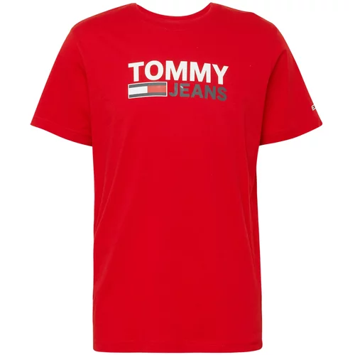 Tommy Hilfiger Majica morsko plava / crvena / bijela