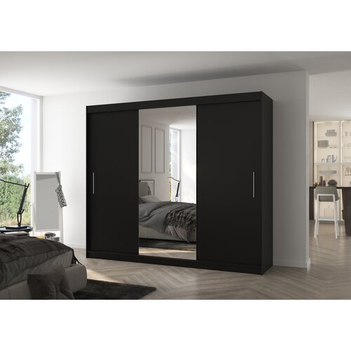 ADRK ORMAR DENIS 250 CM (VI�E BOJA)-Crna Cijene