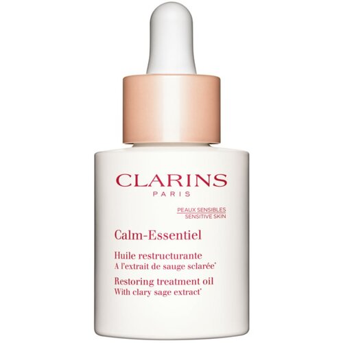 Clarins Calm-Essentiel Restoring Treatment Oil hranilno olje za obraz s pomirjajočim učinkom 30 ml Cene