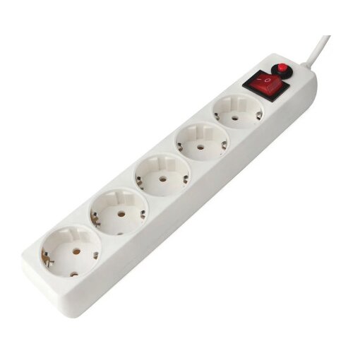Olimp Sport Produžni kabl 5r/5m sa prekidacem i zaštitom 3x1,5mm (Linkom) - beli Cene
