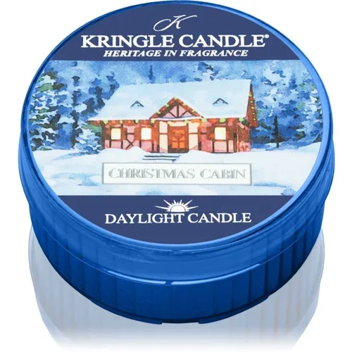 Kringle Candle Christmas Cabin čajna sveča 42 g
