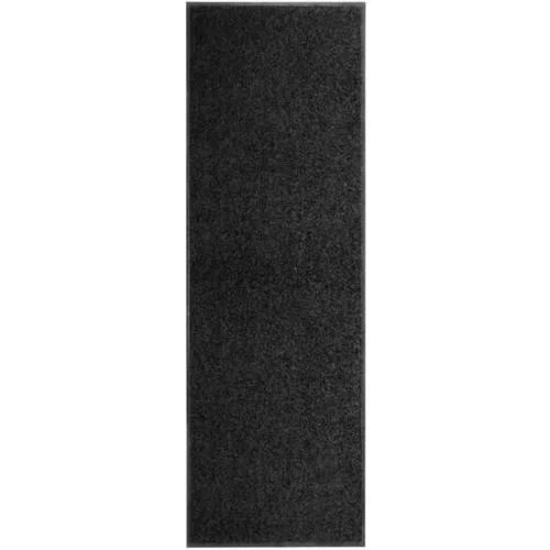  Pralni predpražnik črn 60x180 cm