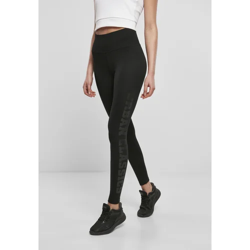 Urban Classics Women's high-waisted leggings black/black