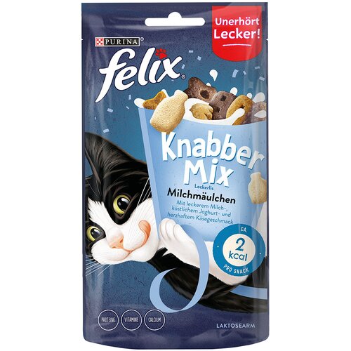 3 + 1 gratis! Felix prigrizki za mačke - KnabberMix: Milchm&auml;ulchen (60 g x 4) Cijene