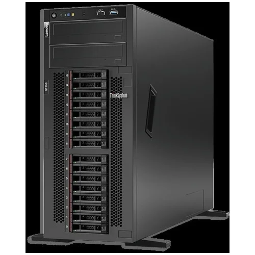 Lenovo ThinkSystem ST550 Tower; 1x Xeon Silver 4208 8C 85W 2.1G; 1x 16GB 2Rx8 2933;