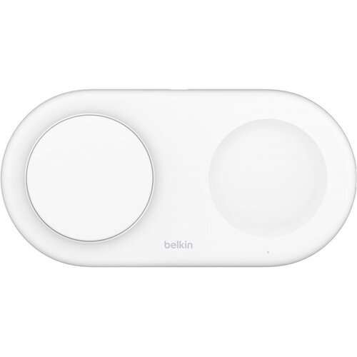 Belkin Helkin BOOST Charge Pro 2in1 Qi2 Charg.pad 15W mag.wh WIZ021vfWH Slike