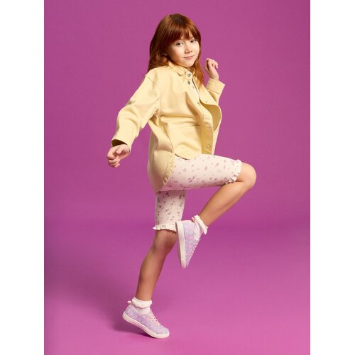 Sinsay Pamučne biciklističke hlače s cvjetnim motivom 2 pack Slike