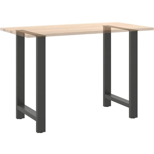  Noge za barski stol antracit boje 2 kom 60 x (90-91) cm čelik Slike