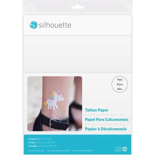 Silhouette Printable Tattoo Paper - White Cijene