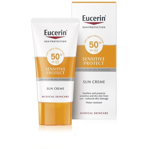 EUCERIN® SUN SENSITIVE PROTECT Krema za Suho i Osjetljivo Lice SPF50+ 50 ml Cijene