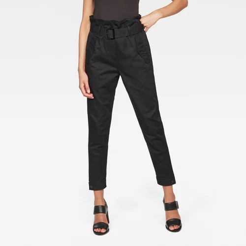 G-star Pants - Rovic high paperbag hinge wmn black