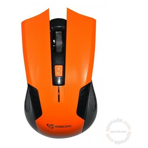 S Box M9012 Orange bežični miš Slike