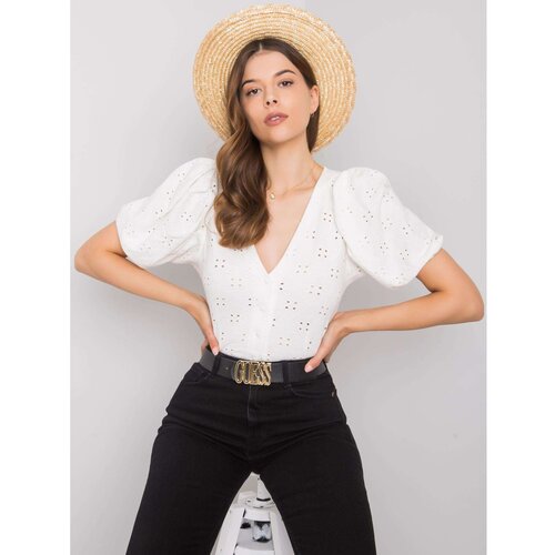 Fashion Hunters Ysabel RUE PARIS white casual blouse Slike