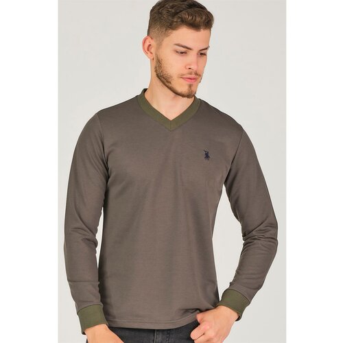 Dewberry V4002 V COLLAR MEN'S SWEATSHIRT-RIGHT Cijene