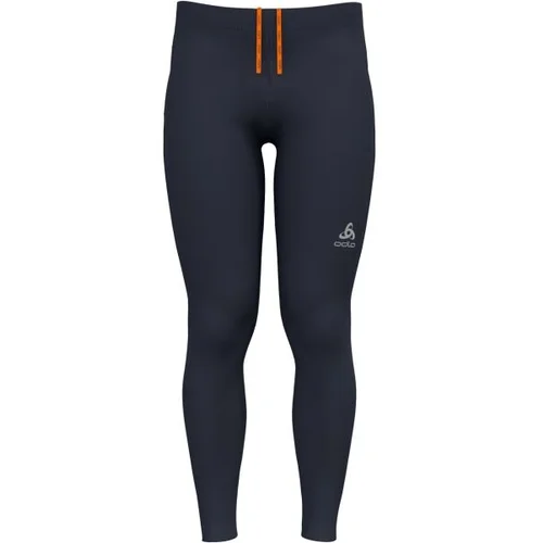 Odlo M ESSENTIAL WARM TIGHTS Muške hlače za trčanje, tamno plava, veličina